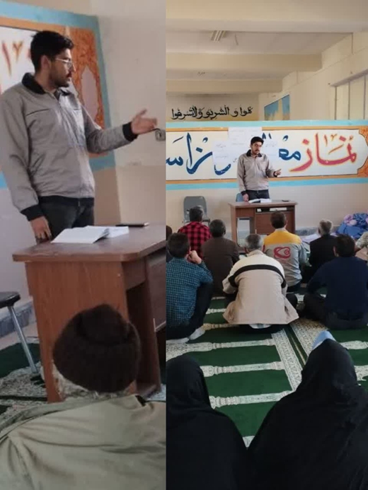 برگزاری کلاس آموزشی بهداشت و بیماری های دام با محوریت راههای پیشگیری از وقوع بیماری تب برفکی برای بهره برداران مناطق سرحد و قوشخانه با تدریس دکتر رضایی دامپزشک دولتی و همکاری کمیته امداد امام خمینی (ره) لوجلی 